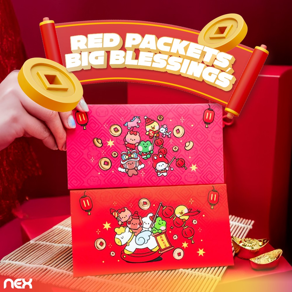Exclusive LINE FRIENDS minini Lunar New Year red packets collection