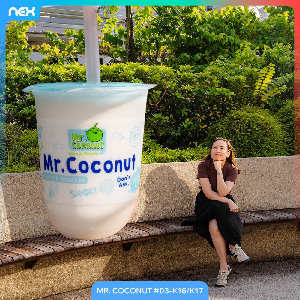 Mr. Coconut drink at NEX