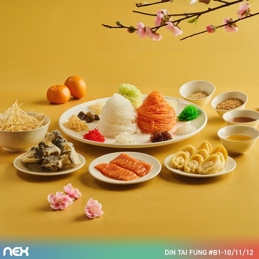 Close-up of signature dishes served at a NEX restaurant