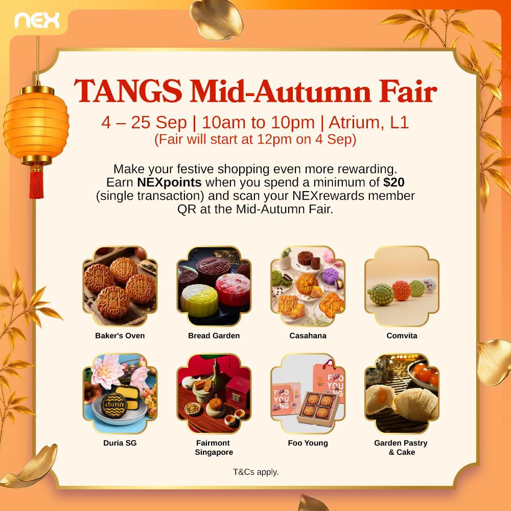 TANGS Mid-Autumn Fair participating brands
