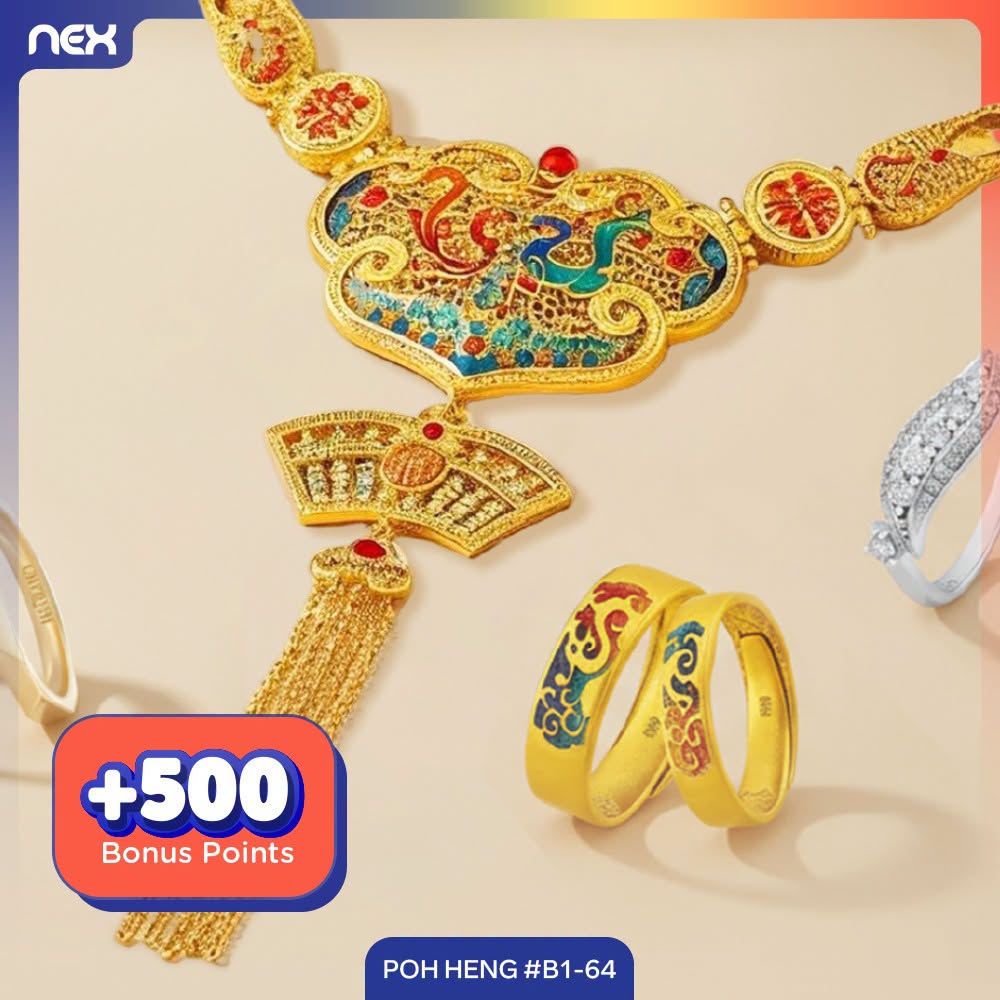 Poh Heng gold jewellery at NEX mall