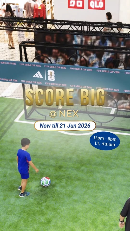 adidas FIFA World Cup 2026 exclusive merchandise pop-up store at NEX mall
