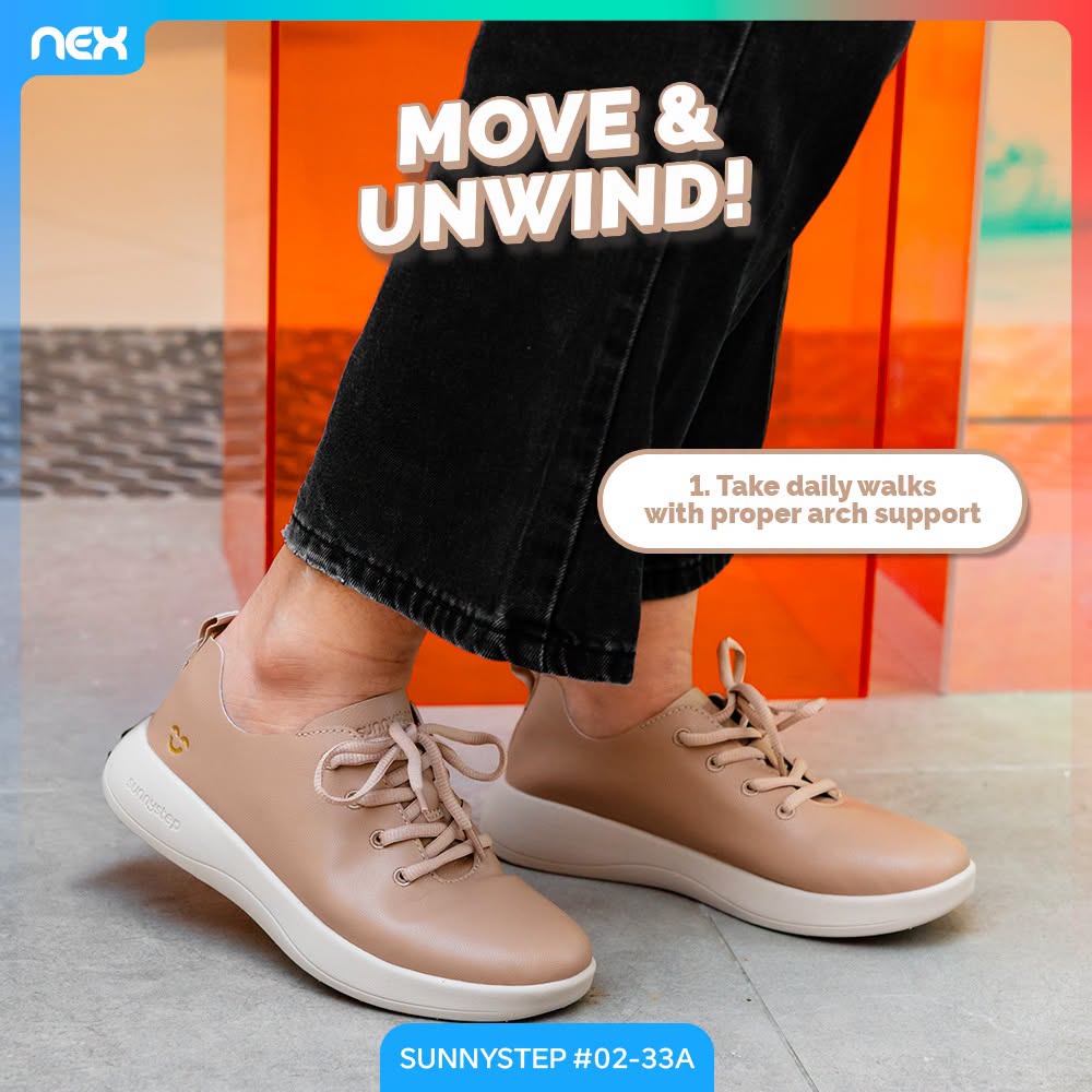 SUNNYSTEP ankle-support shoes at NEX