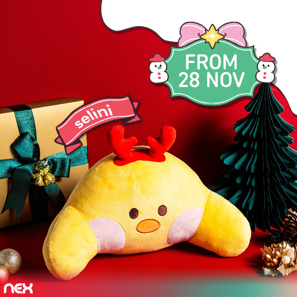 NEXmas Holiday: Free LINE FRIENDS Backrest Cushions