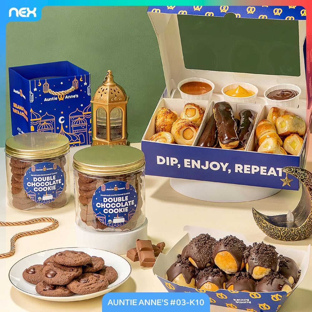 Auntie Anne's Double Chocolate Seasonal Treats for Raya and Ramadan
