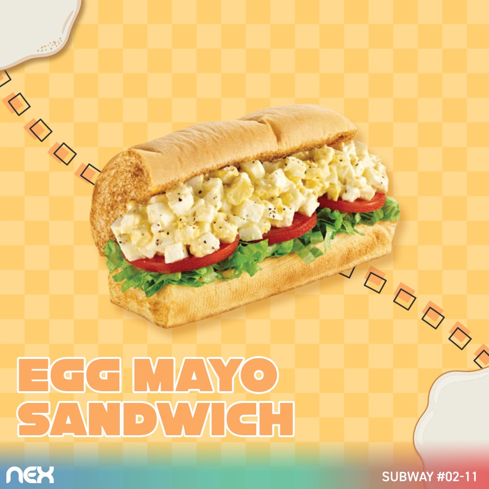 A variety of egg-based treats from NEX retailers