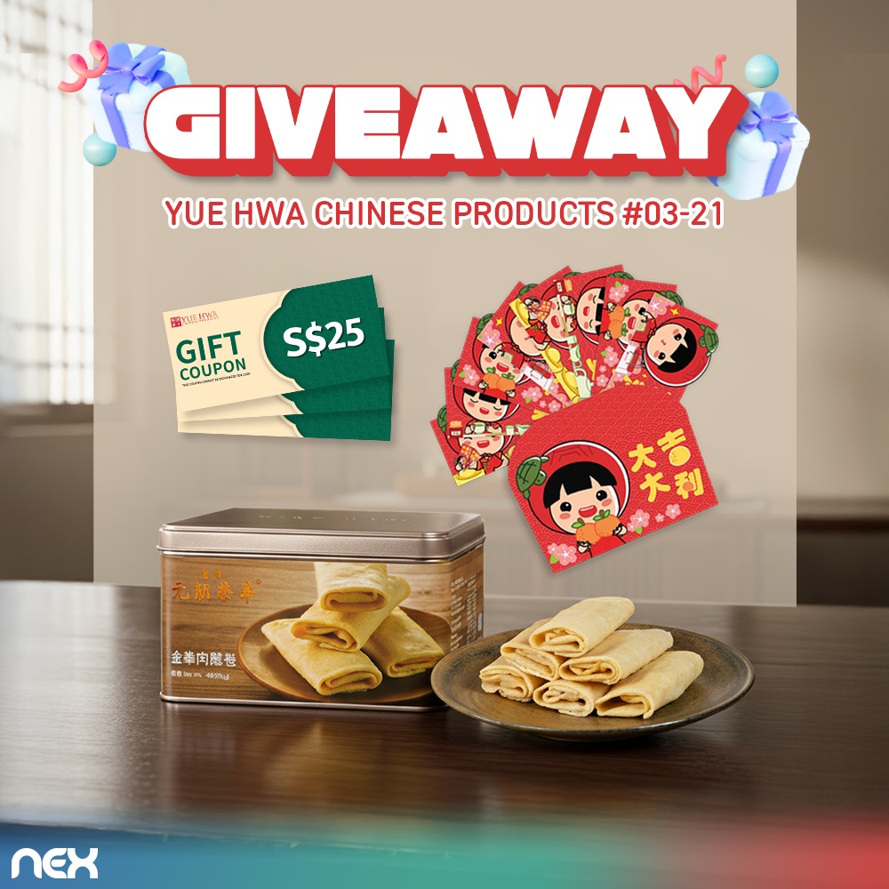 Lunar New Year festive treats and giveaway prizes
