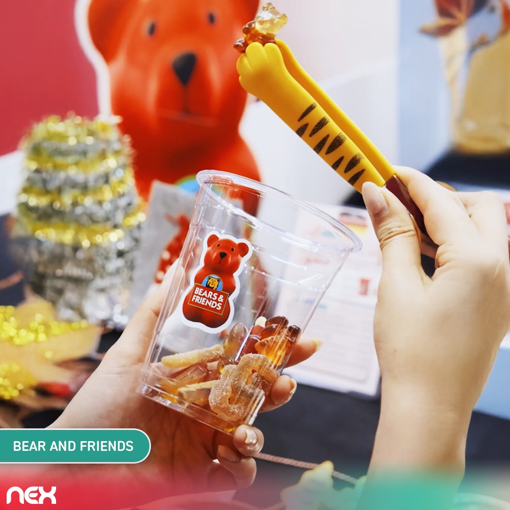 Various holiday-themed products available at the BHG Christmas Market.