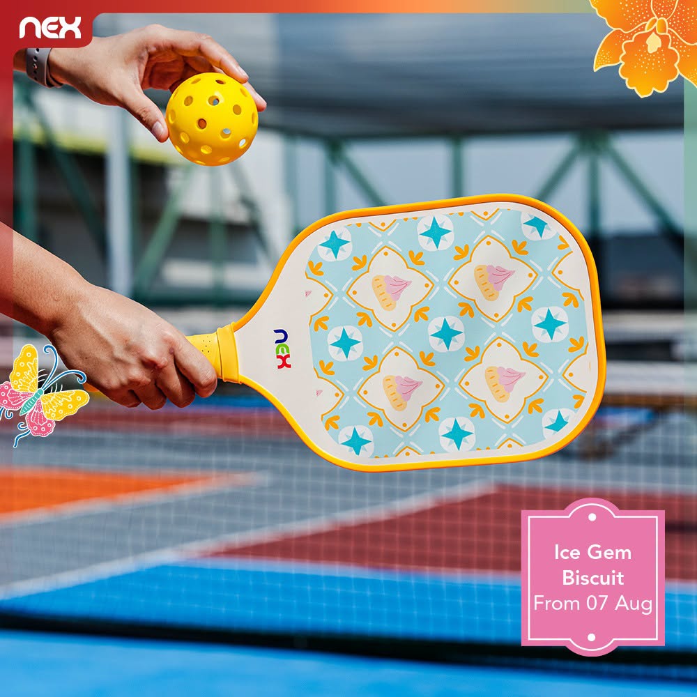 Ice Gem Biscuit pickleball paddle from NEX