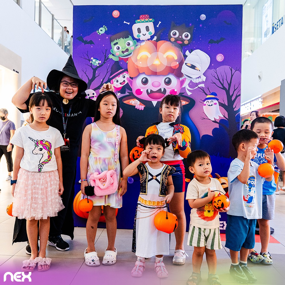 Children enjoying a Halloween activity