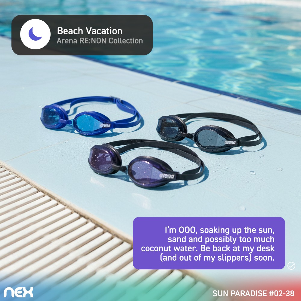 Family enjoying a theme park ride