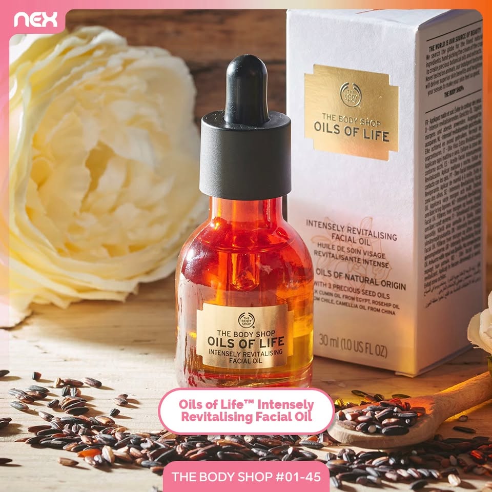 The Body Shop Oils of Life Intensely Revitalising Facial Oil at NEX