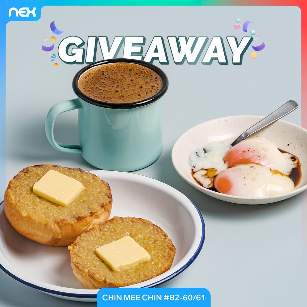 Chin Mee Chin breakfast giveaway at NEX