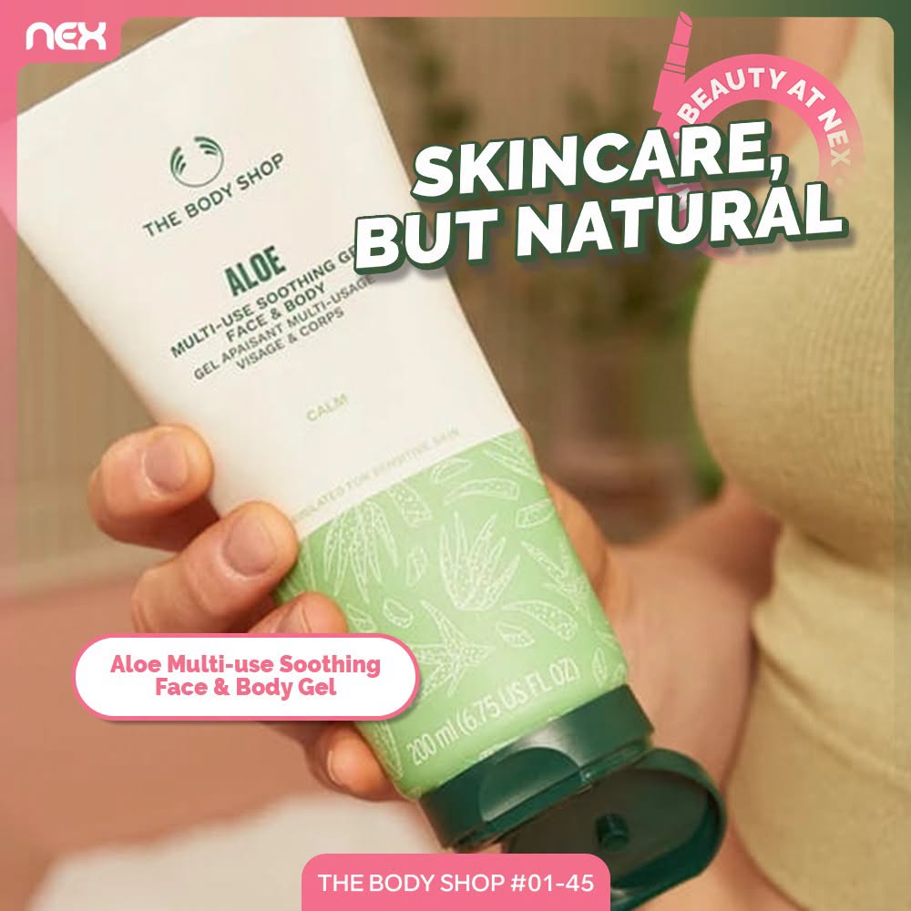 The Body Shop Aloe Multi-use Soothing Face & Body Gel
