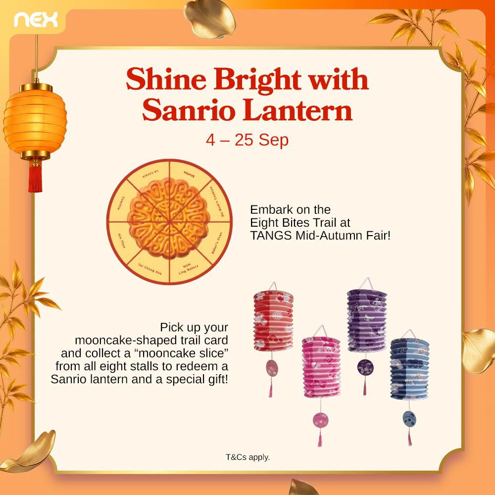 Eight Bites Trail Sanrio lantern redemption