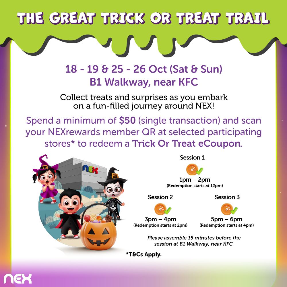 Children participating in a Halloween workshop at NEX