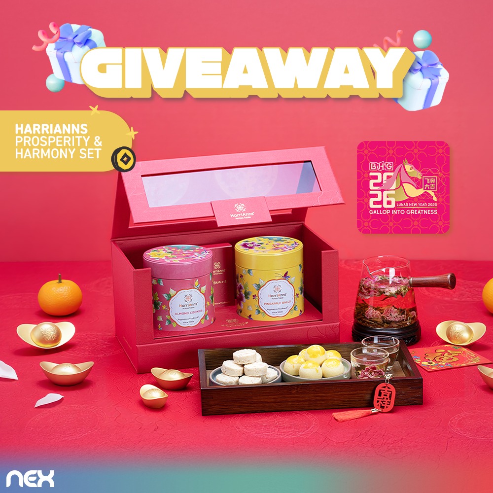 Win HarriAnns LNY Prosperity & Harmony Set | NEX Giveaway