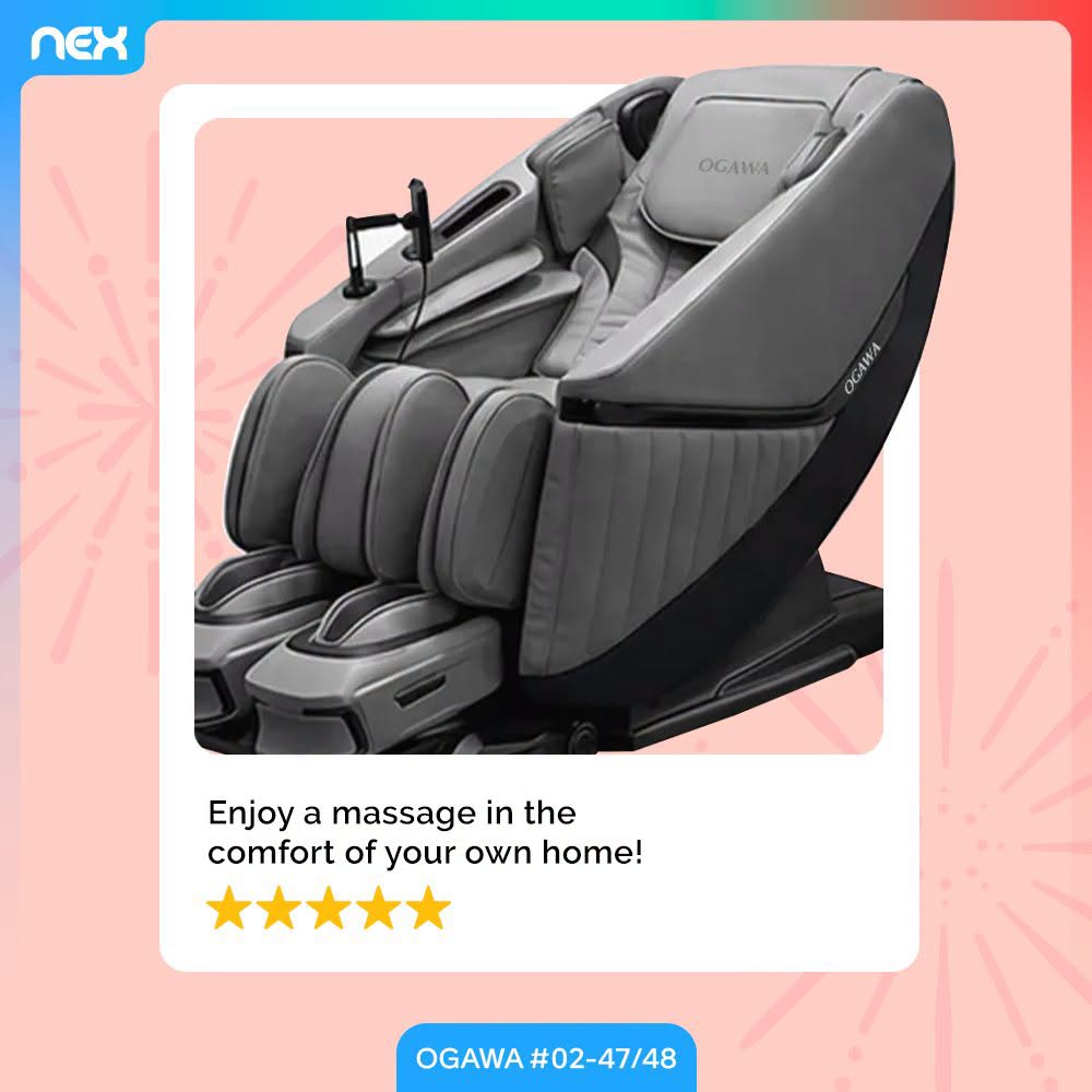 OGAWA massage chair at nex