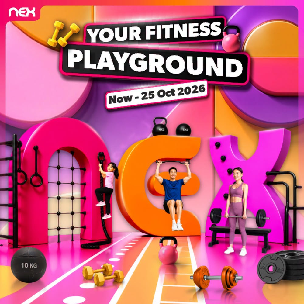 NEX Fitness Playground: Win Over $10,000 in Prizes and Join the NEXtreme
