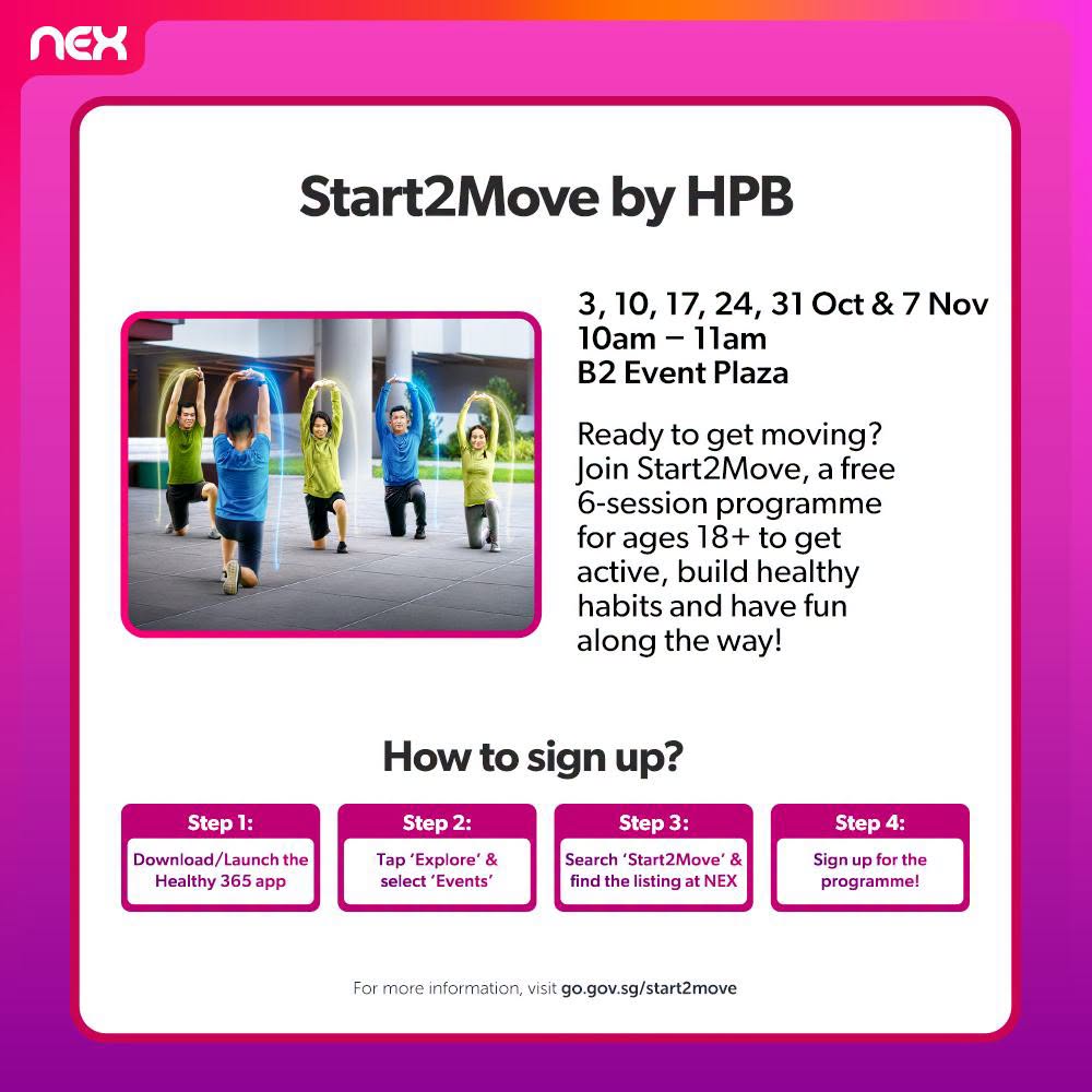 Start2Move by HPB at NEX