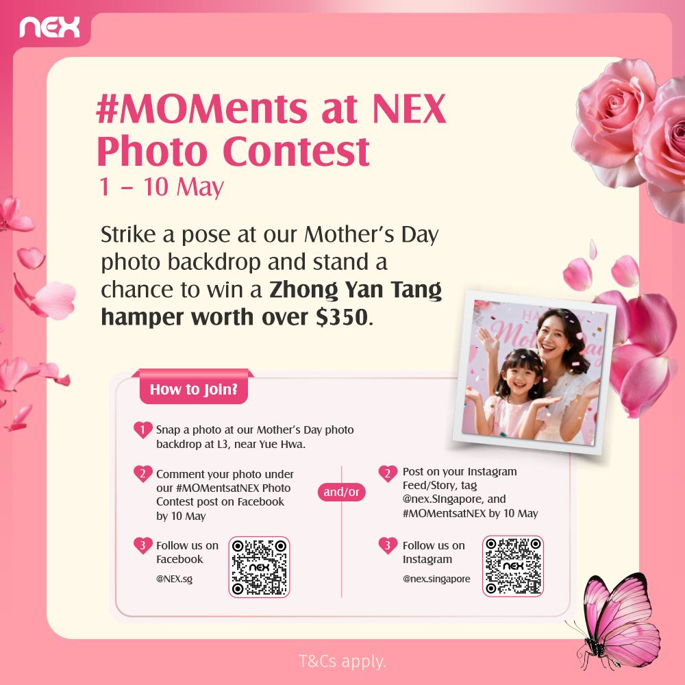 Mother's Day celebration at NEX mall