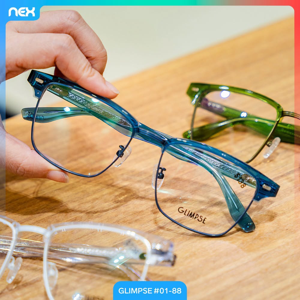 Glimpse eyewear at NEX
